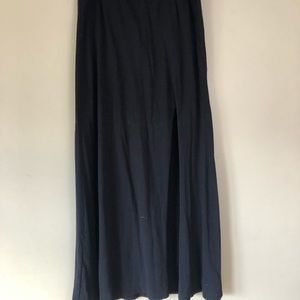 Maxi Skirt with Slit Leg
